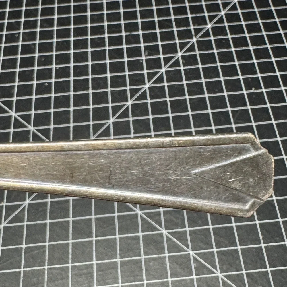 Oneida Community Plate Deauville Silver Plated Dinner Fork Art Deco 1929 Vintage